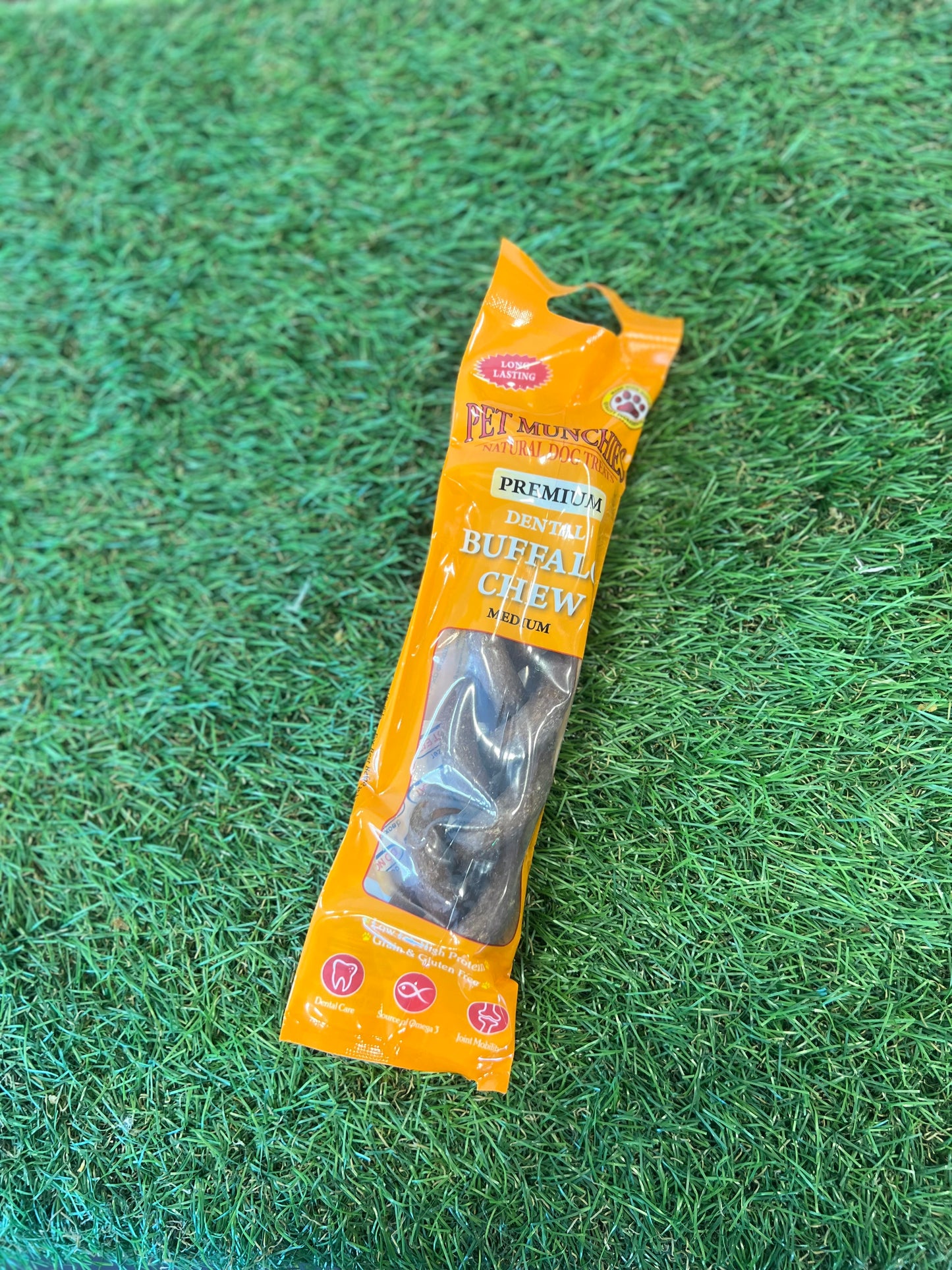 Pet Munchies Buffalo Dental Chew Medium