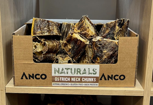 Anco Ostrich Neck Chunks (1pc)