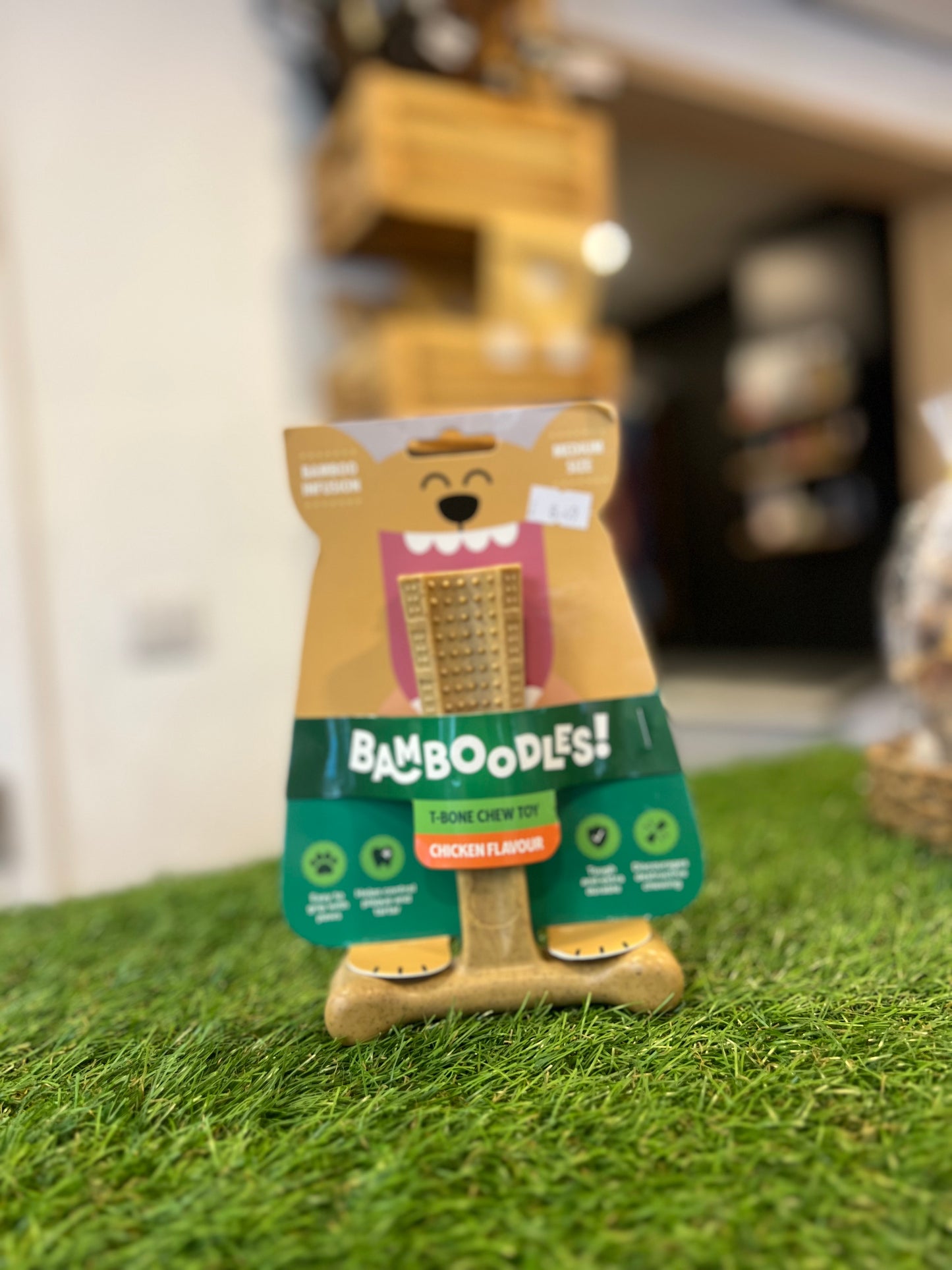 Bamboodles T Bone Chew Treat Medium