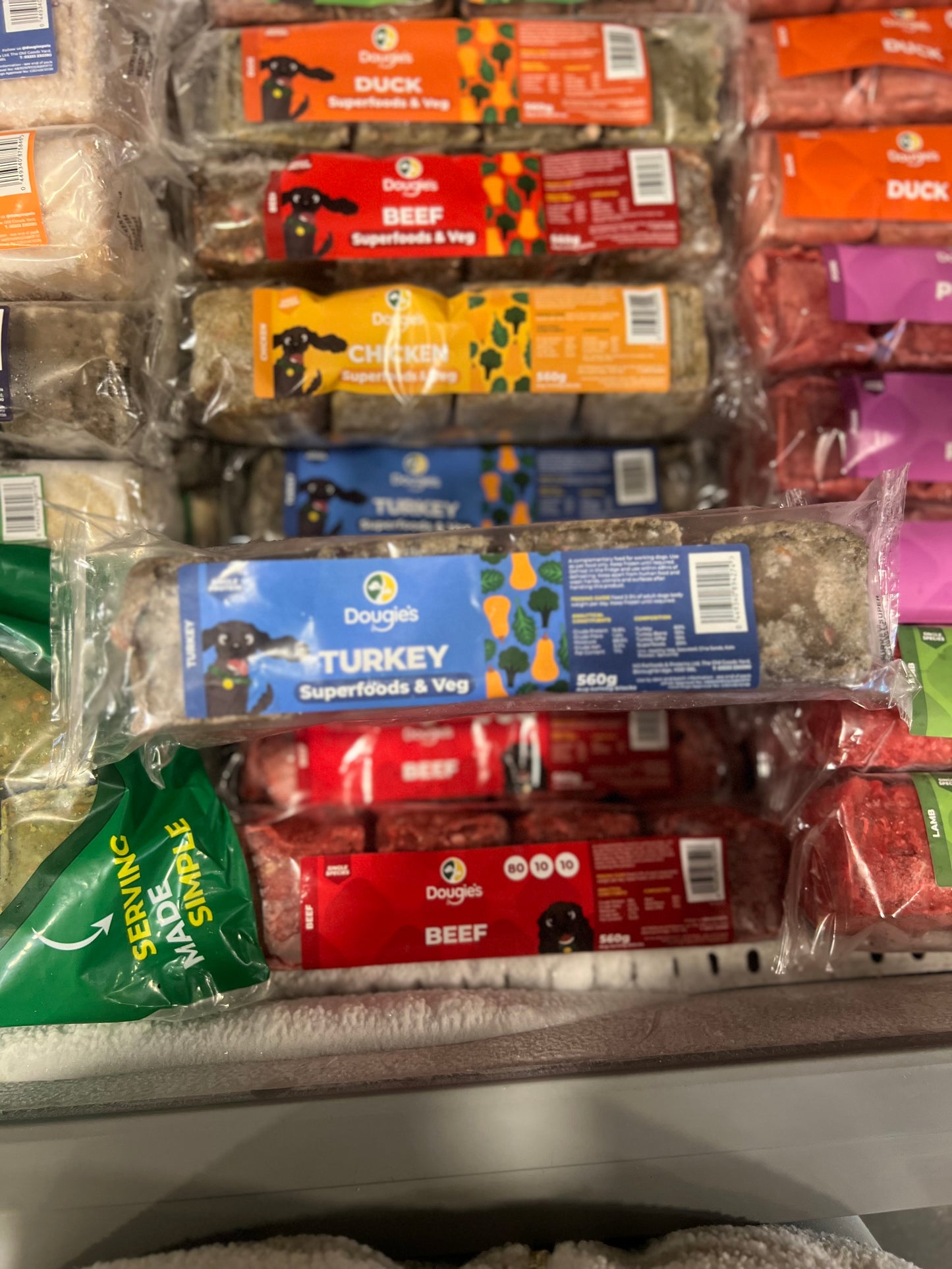 Dougie’s Turkey Superfood Blocks 560g (140g each block