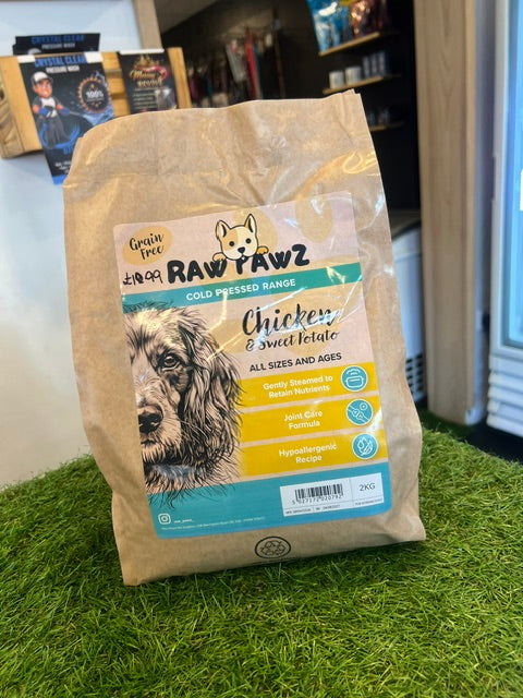 Raw Pawz Cold Pressed Chicken & Sweet Potato 2kg
