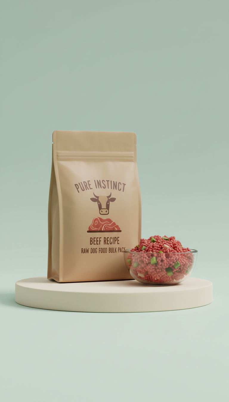 Beef Recipe Raw Food Bulk Pack