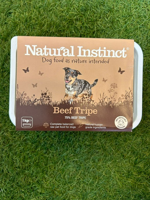 Natural Instinct Beef Tripe 1kg