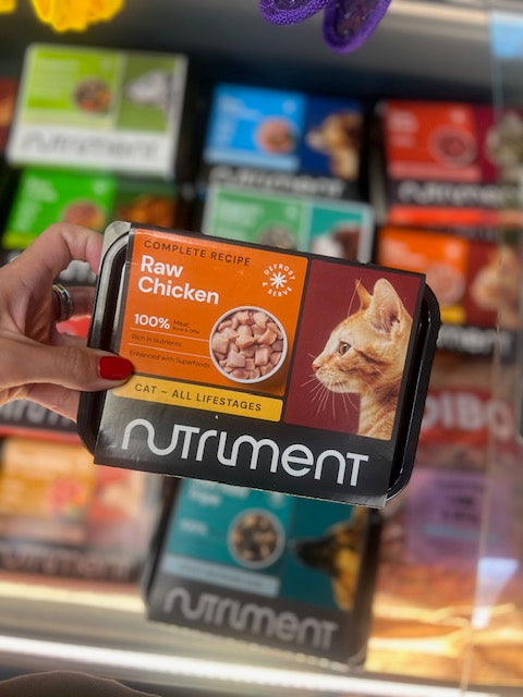 Nutriment Cat Raw Chicken 500g