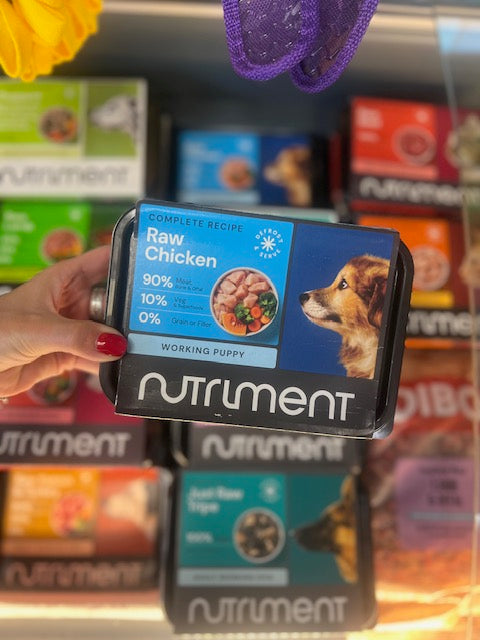 Nutriment Puppy Raw Chicken 500g