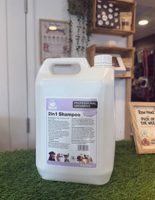 2 in 1 Shampoo Baby Powder Fragrance 5L