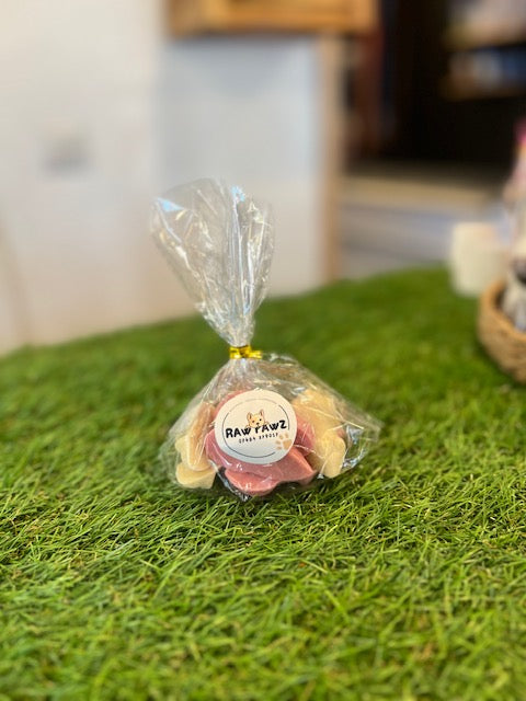 Bag of dog friendly chocolate mice