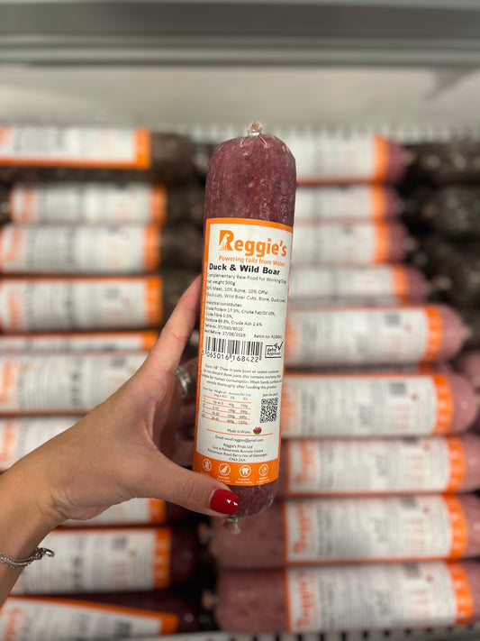Reggie’s Duck & Wild Boar 500g