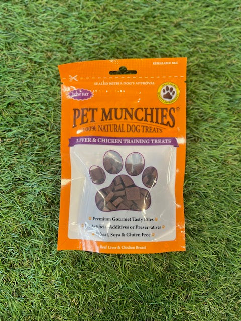 Pet Munchies Liver & Chicken Training Treats 50g