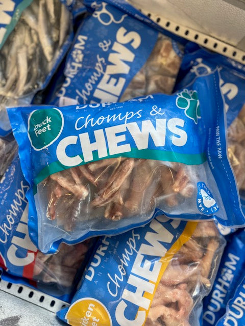 Durham Frozen Duck Feet 1kg