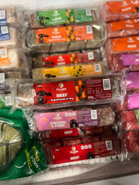 Dougie’s Beef Superfood Blocks 560g (140g each block)