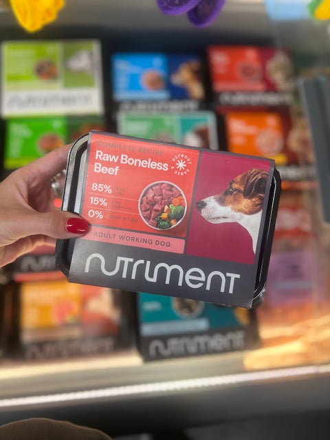 Nutriment Raw Boneless Beef 500g