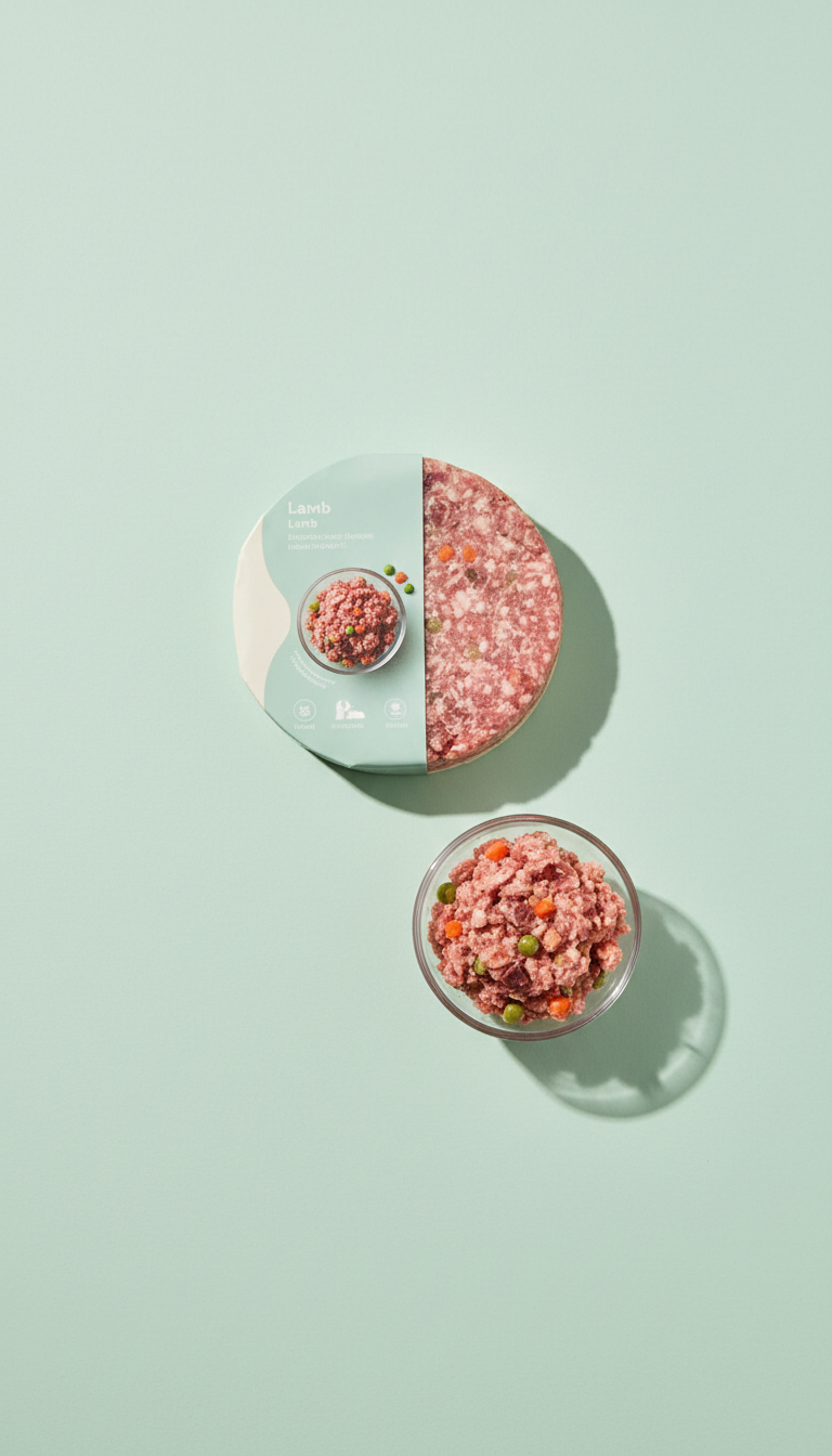 Lamb Recipe Raw Food Single Patty
