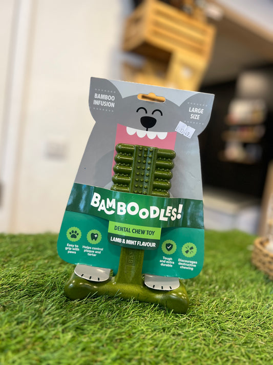 Bamboodles T Bone Chew Treat Large