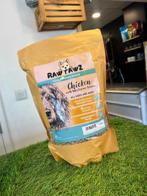 Raw Pawz Cold Pressed Chicken with Wholegrains 2kg