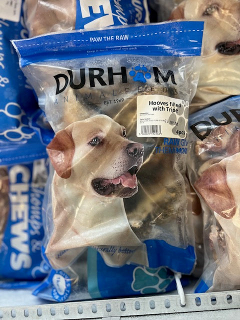Durham Hooves Filled with Tripe 1kg