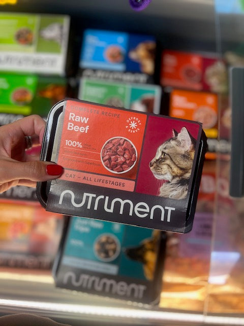 Nutriment Cat Raw Beef 500g