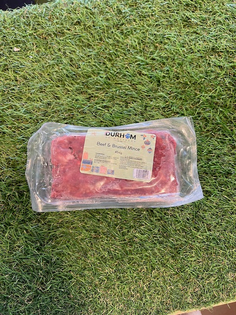 Durham Beef & Brussels 454g
