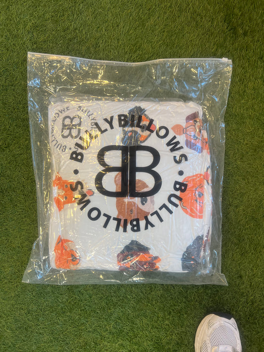 Bully Billows White Edition Luxury Dog & Human Blanket XL