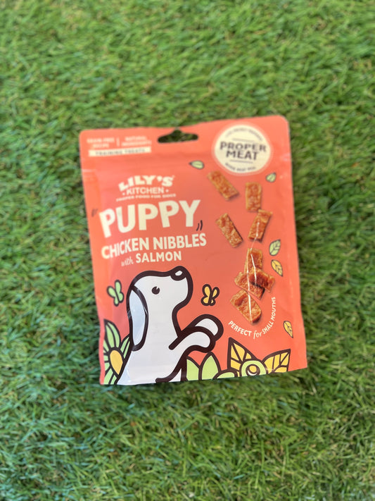 Lilly’s Kitchen Puppy Chicken Nibbles With Salmon