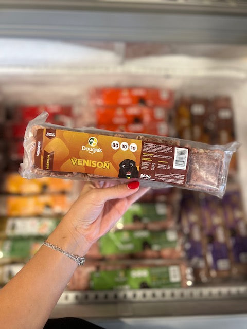 Dougies Venison Blocks 560g (140g each block)