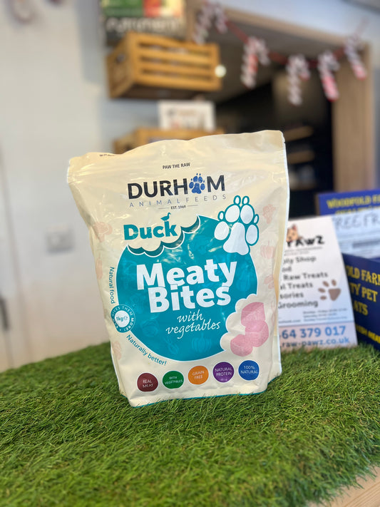 Durham Duck Meaty Bites 1kg