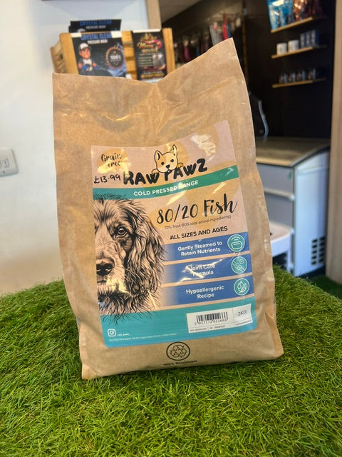 Raw Pawz Cold Pressed 80/20 Fish 2kg