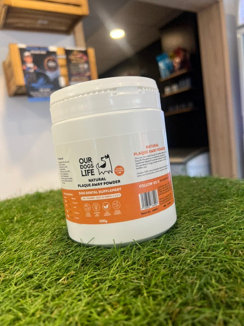 Our Dogs Life Natural Plaque Away Powder 500g