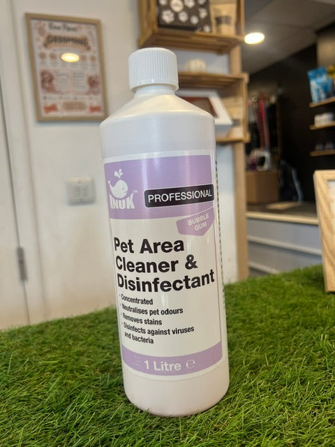 Pet Area Cleaner & Disinfectant 1L Bubble Gum